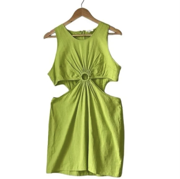 Green Linen Dresses